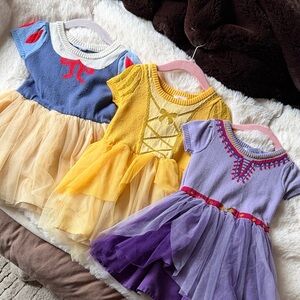 Toddler 3T Disney Princess Dresses Set